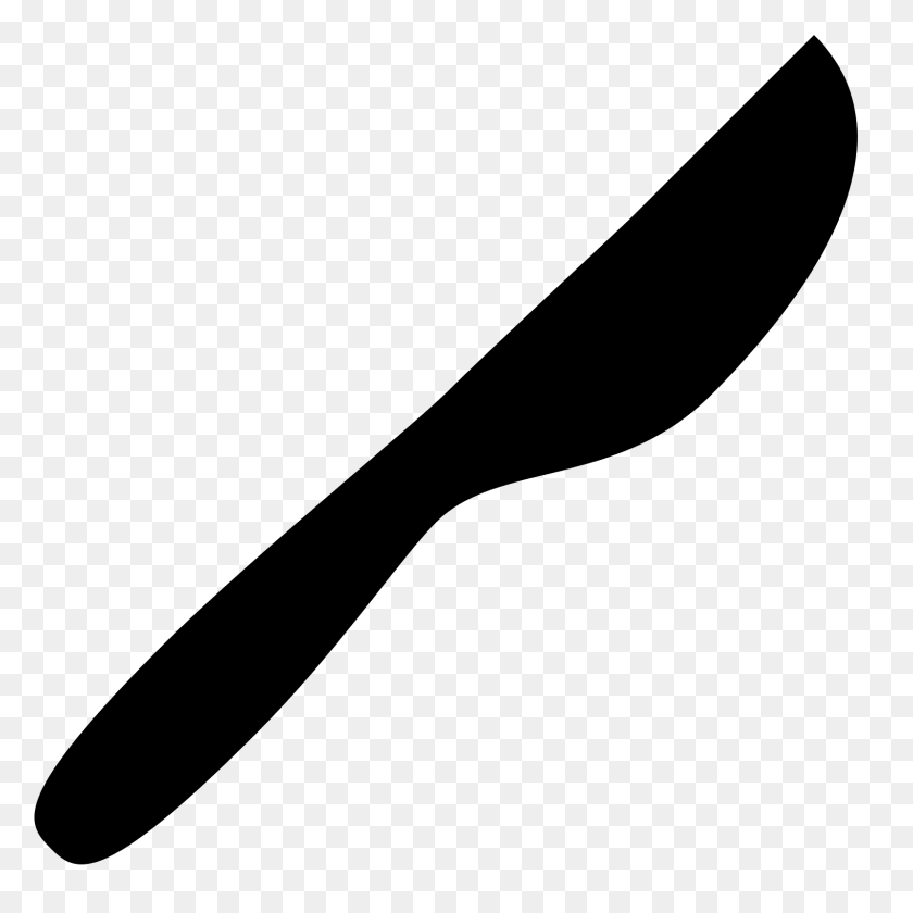 1600x1600 Knife Icon - Curved Lines PNG
