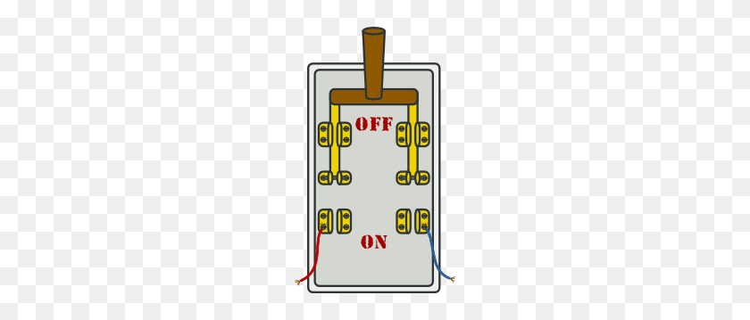 180x299 Knife Switch Off Clip Art - Turn Off The Lights Clipart