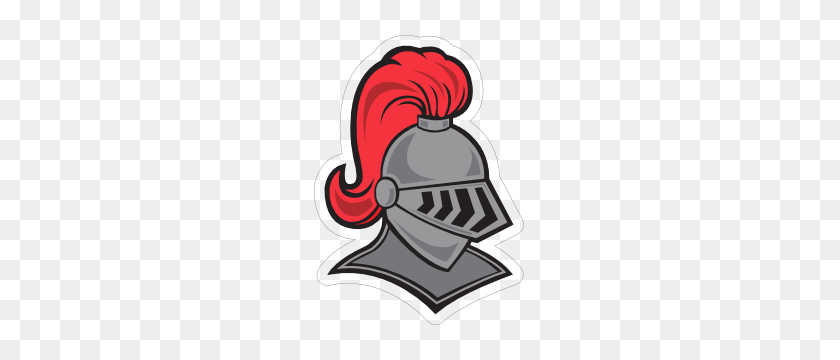 300x300 Knight Castle Stickers Decals Over Dozen Unique Designs - Knight Helmet Clipart