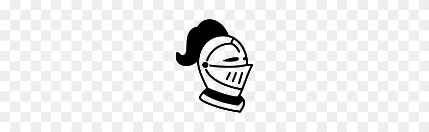 200x200 Knight Helmet Icons Noun Project - Рыцарский Шлем Png