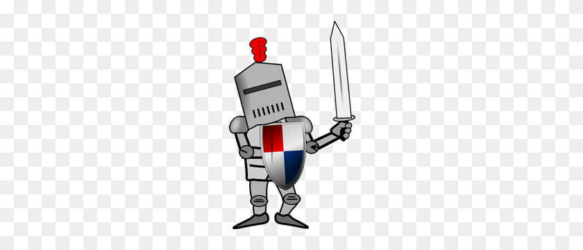 184x300 Knight In Shining Armor Clipart Free - Jousting Clipart