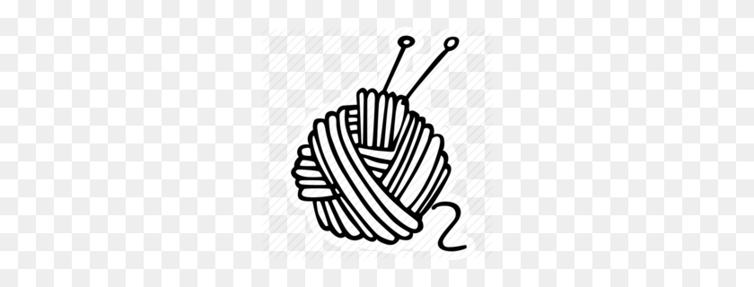 260x260 Knitting Needle Clipart - Needle Clipart