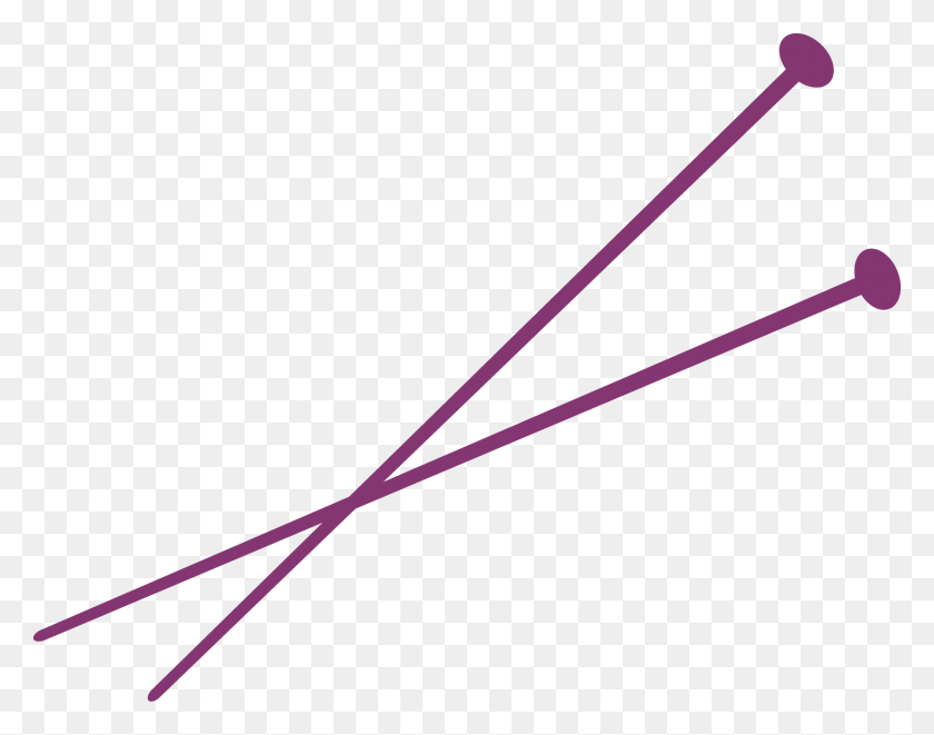 1650x1273 Knitting Needle Png Png Image - Needle PNG