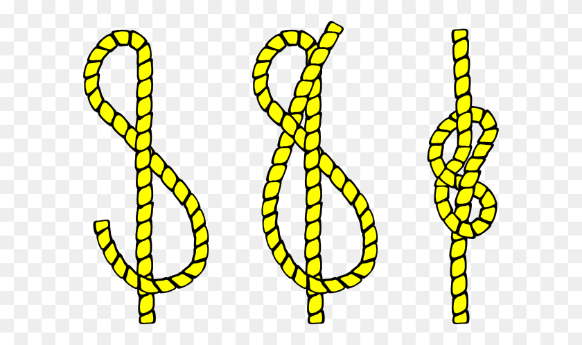 600x438 Knot Illustration - Rope Knot Clipart