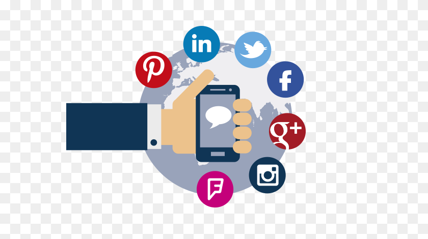 580x410 Sepa Cómo Aprovechar Las Redes Sociales Maxony - Social Media Png