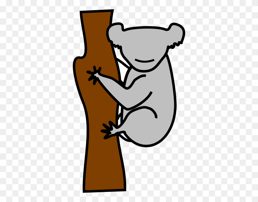366x598 Koala Bear Clip Art - Koala Bear Clip Art
