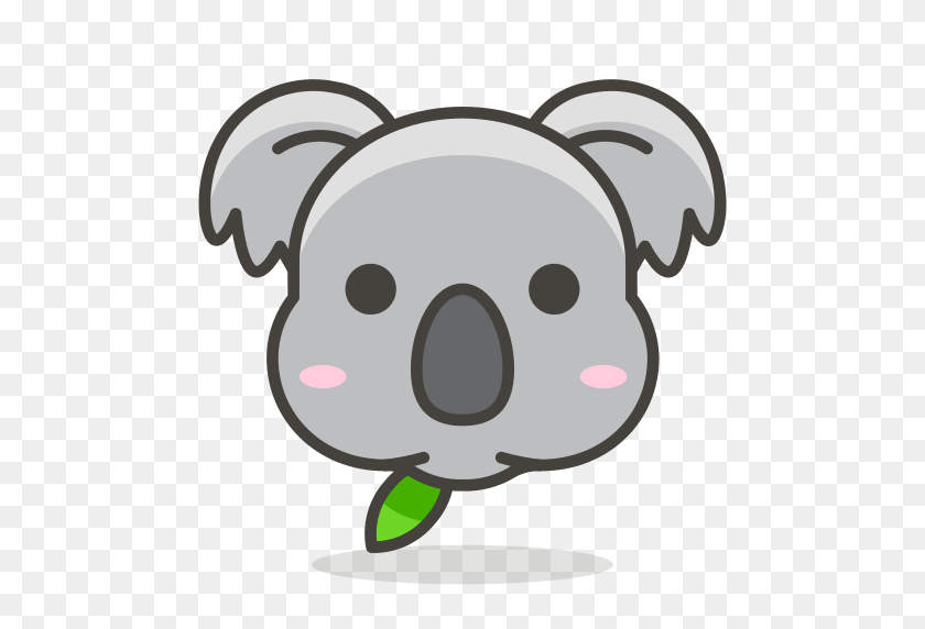 512x512 Koala Icon Free Of Free Vector Emoji - Koala Png