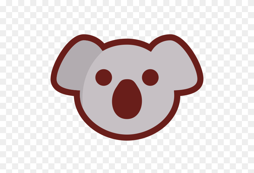 512x512 Koala Selected, Animals, Zoo Icon With Png And Vector Format - Koala PNG