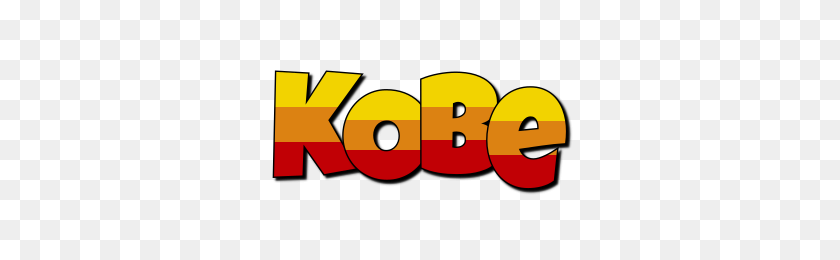 334x200 Kobe Logotipo De Nombre Generador De Logotipo - Kobe Png