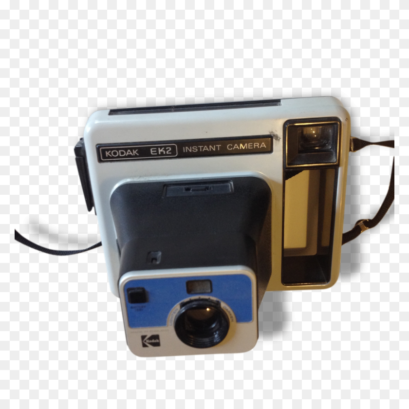 979x979 Винтажная Камера Kodak Instant Camera - Винтажная Камера Png