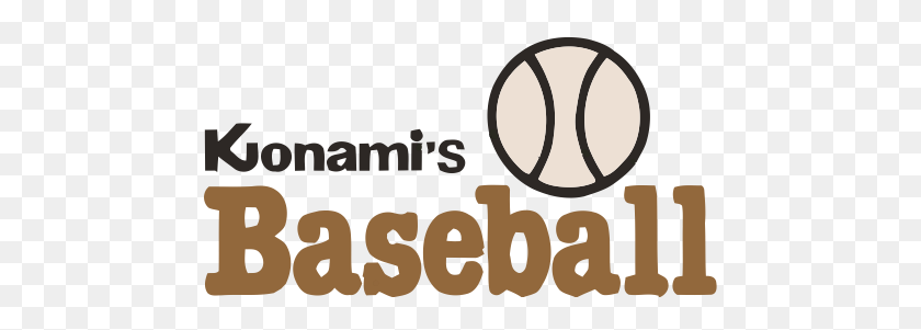 475x241 Konami's Baseball Details - Konami Logo PNG