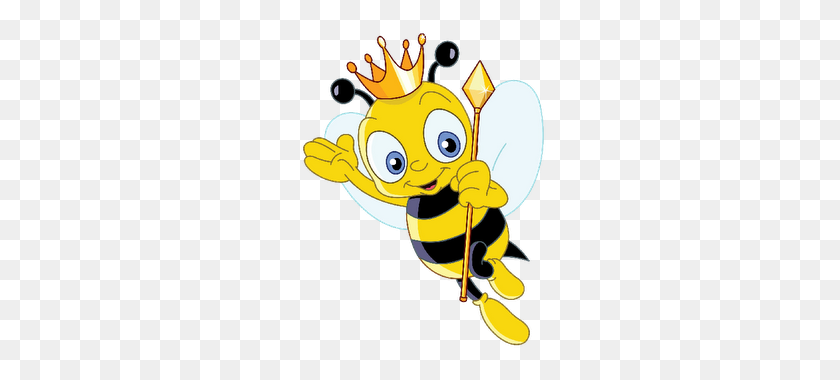 320x320 Koningin Queen Bee Bee, Мультяшная Пчела И Пчелиная Матка - Queen Bee Clipart