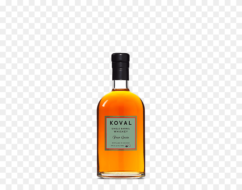 300x600 Koval Single Barrel Four Grain Whiskey - Whiskey Bottle PNG
