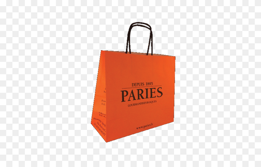 480x480 Kraft Paper Bags Printed Shopping Bags Classy Pac - Paper Bag PNG