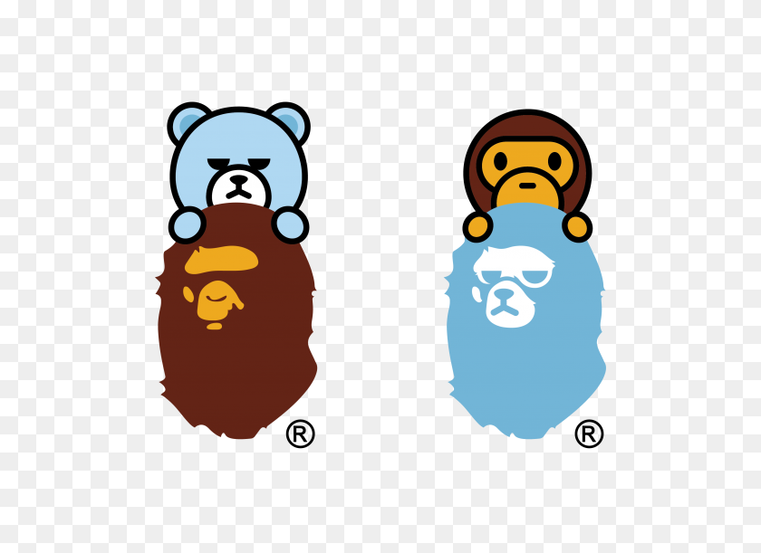 3508x2480 Krunk X Bape На Behance - Бейп Png