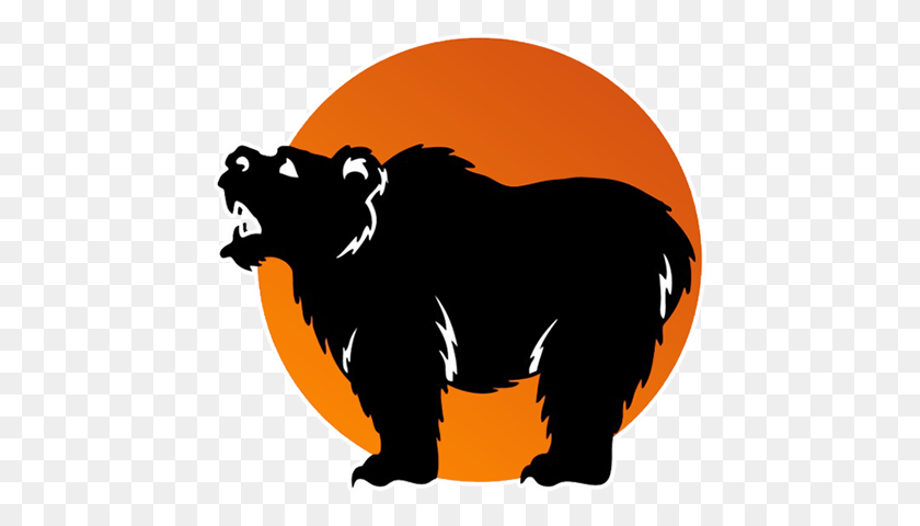 450x420 Kumas - Chicago Bears Logos Clipart