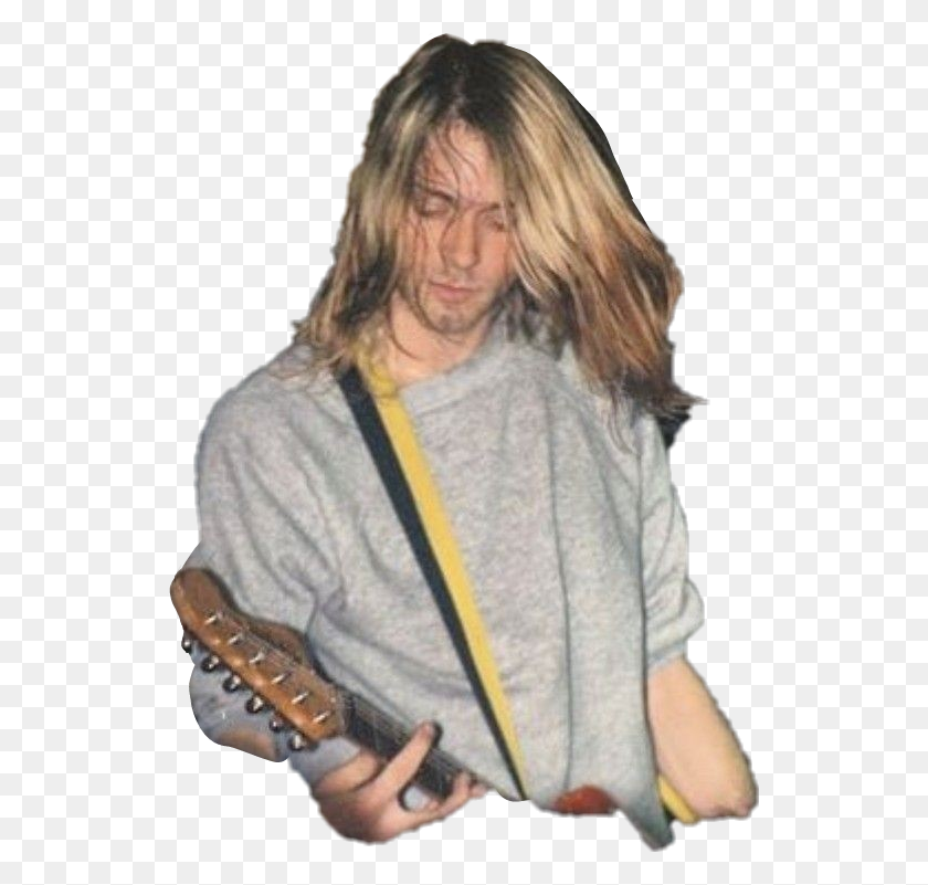 534x741 Kurtcobain Nirvana - Kurt Cobain Png
