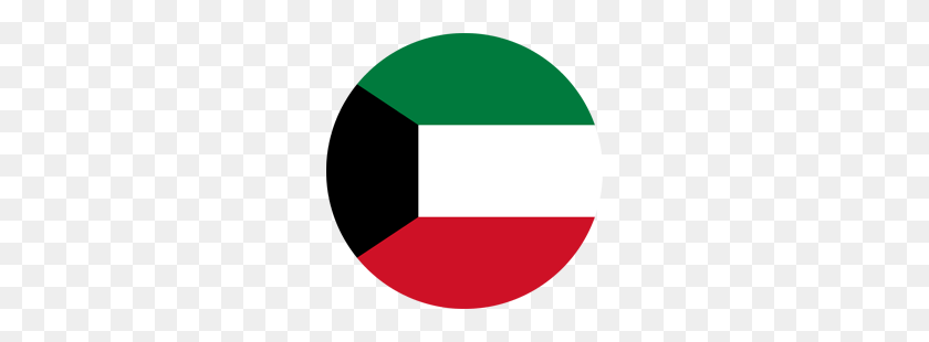 250x250 Флаг Кувейта - Клипарт Северной Америки
