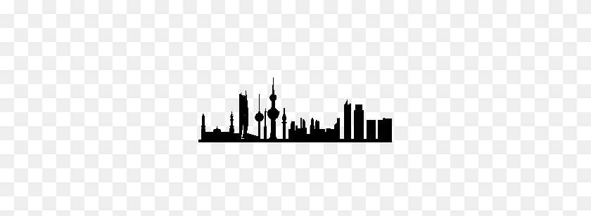 280x248 Kuwait Skyline Cliparts For Your Inspiration And Presentations - City Silhouette PNG