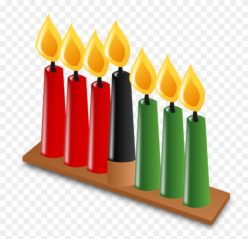 750x750 Kwanzaa Kinara Hanukkah Candle Computer Icons - Advent Candles Clipart