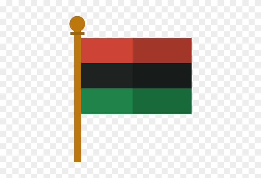 512x512 Kwanzaa Pan African Flag Icon - African PNG