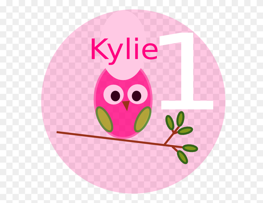 600x589 Kylie Birthday Png Cliparts For Web - 1St Birthday Clipart