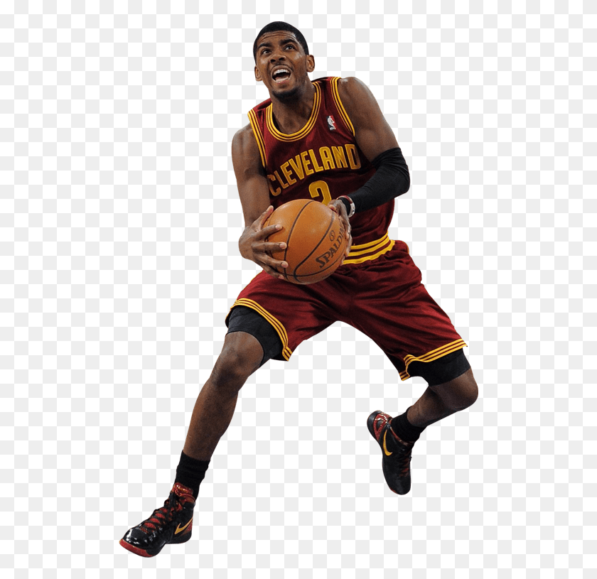 506x755 Kyrie Irving About To Shoot Transparent Png - Kyrie Irving PNG