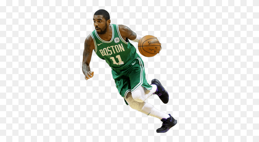 400x400 Kyrie Irving Boston Celtics Running Transparent Png - Celtics PNG