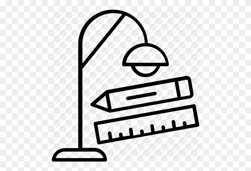512x512 L Light, Office Supplies, Ruler, Scale Icon - Office Supplies Clip Art