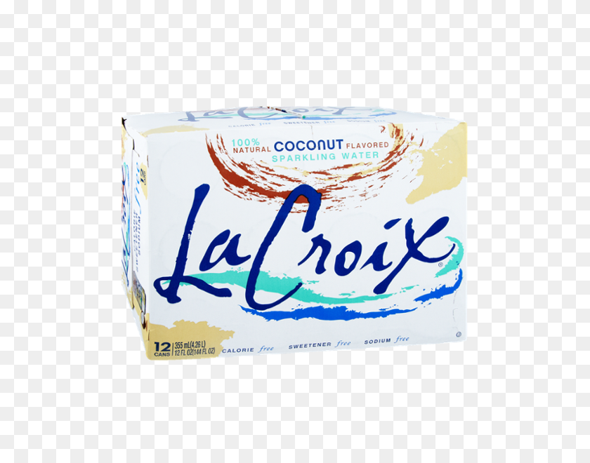 600x600 La Croix Coconut Flavored Sparkling Water Reviews - La Croix PNG
