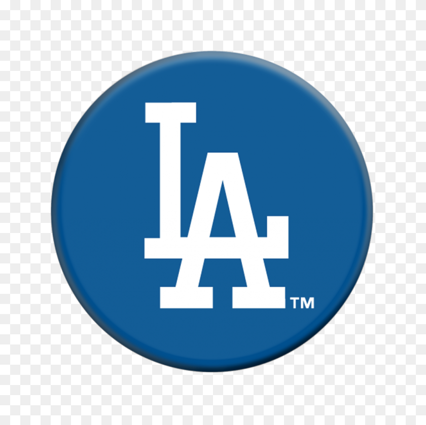 1000x1000 La Dodgers Popsockets Grip - Логотип Ла Доджерс Png