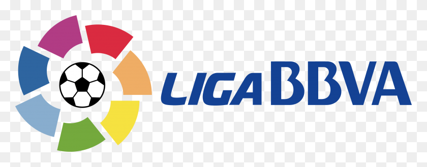 3268x1131 La Liga Logo - La Liga Logo PNG