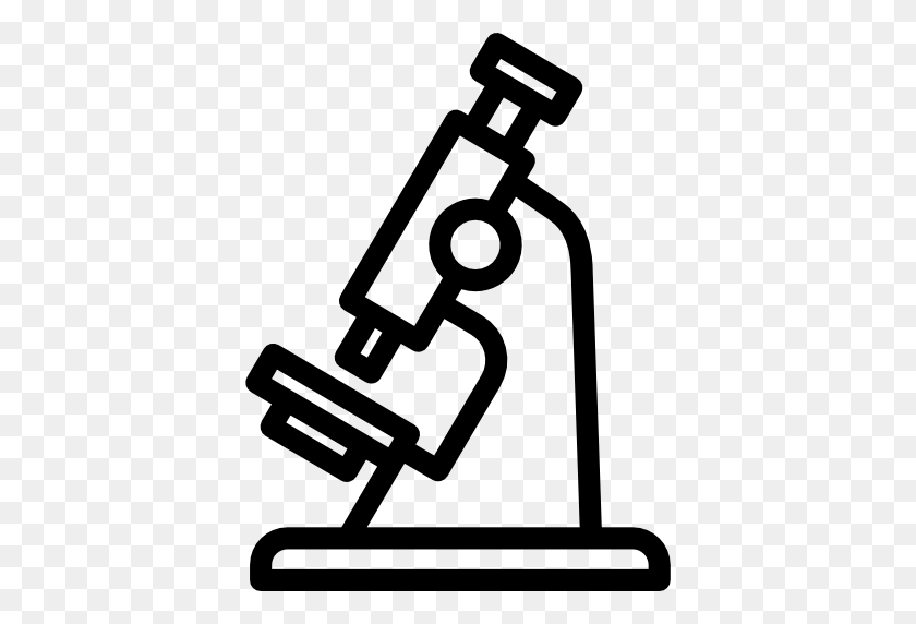 512x512 Lab, Experimentation, Experiment, Investigation, Microscopes - Science Clipart Black And White
