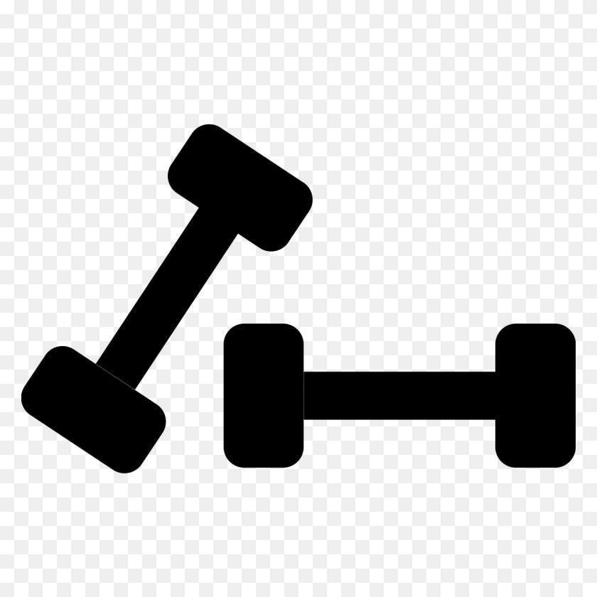 1200x1200 Labconcepts - Barbell Clipart Black And White