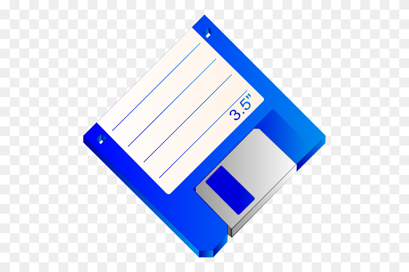 498x500 Labelled Floppy Disk Vector Clip Art - Array Clipart