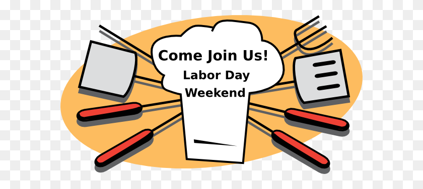 600x317 Labor Day Clipart, Happy Labor Day Clip Art - Come Join Us Clipart