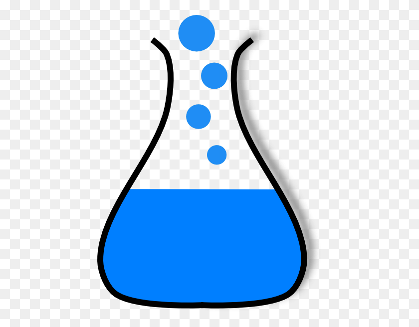 450x596 Laboratory Clipart Science Flask - Science Lab Clipart