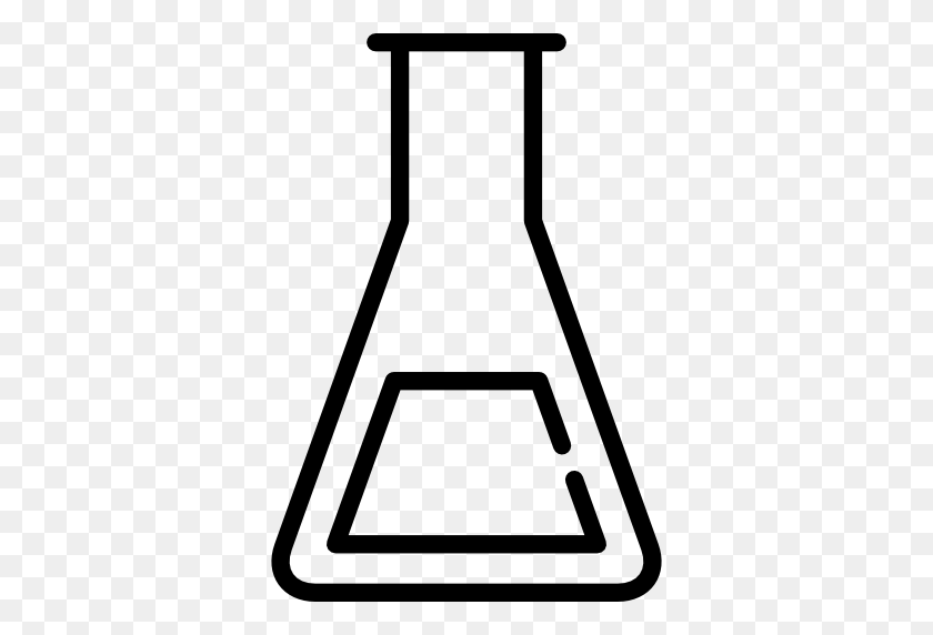 512x512 Лаборатория, Инструмент, Химия, Химия, Лаборатория, Значок Науки - Химический Клипарт Черно-Белое