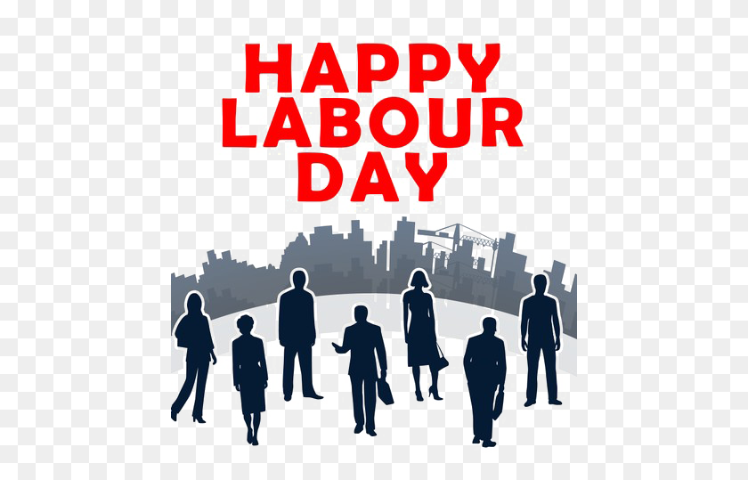 456x479 Labour Day Png Clipart - Happy Labor Day PNG