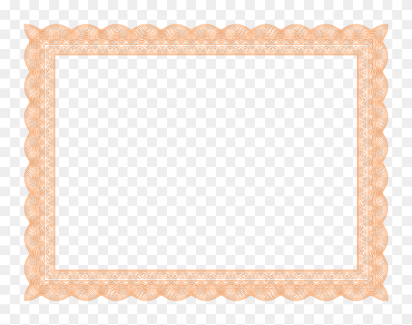 792x612 Lace Formal Certificate Borders - Certificate PNG