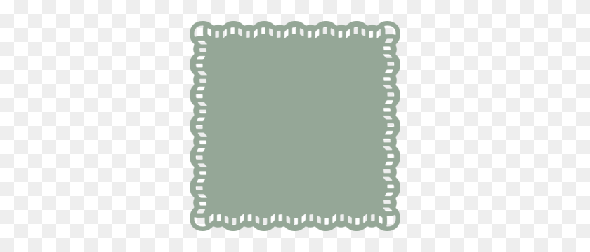 300x300 Lace Trimmed Square Clip Art - Square Clipart