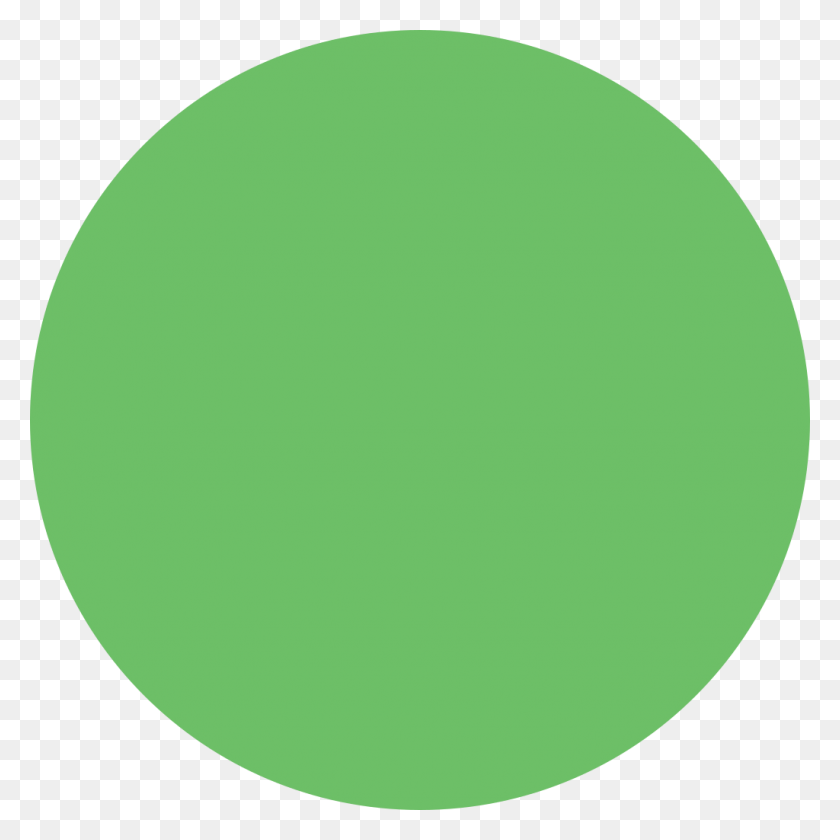 1024x1024 Lacmta Circle Green Line - Green PNG