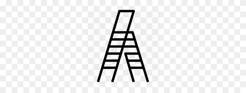260x260 Ladder Clipart - Fire Ladder Clipart