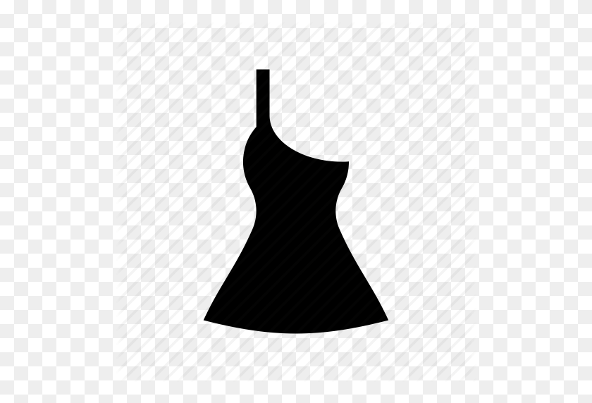 512x512 Ladies Dress, One Shoulder Dress, Prom Dress, Strap Dress, Women - Prom Dress Clip Art