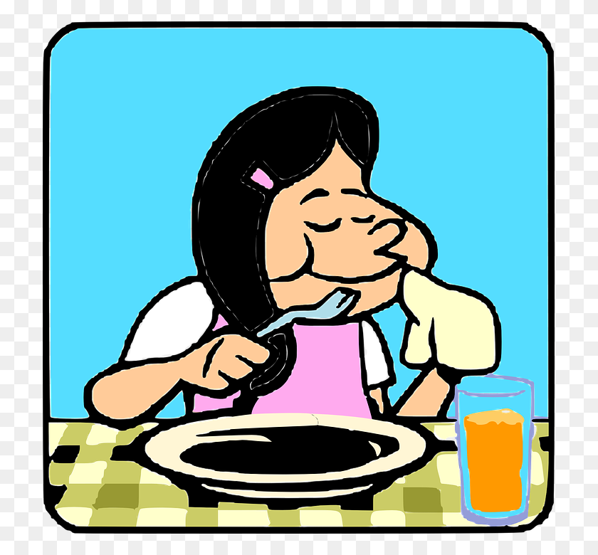719x720 Ladies Eating Cliparts Free Download Clip Art - Family Eating Clipart
