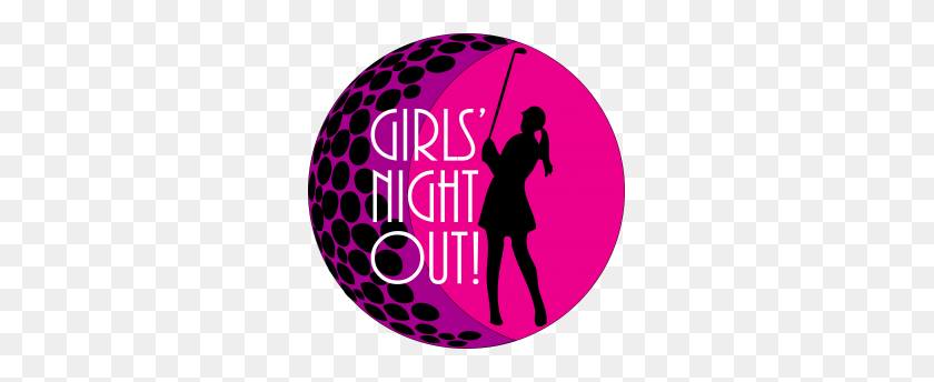 285x284 Ladies League - Girls Night Out Clipart