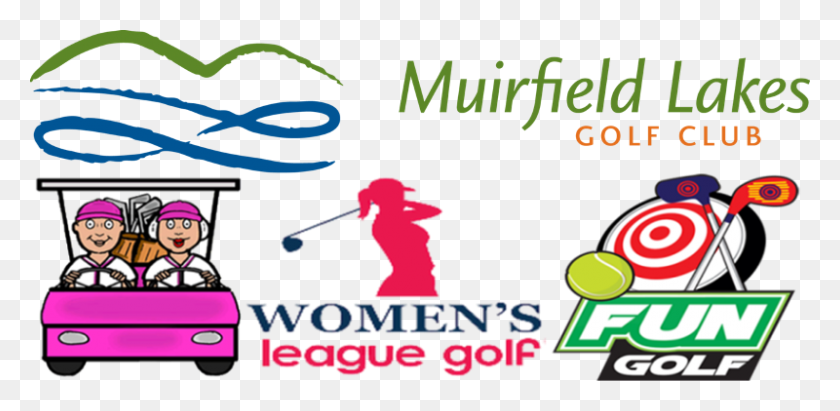 800x360 Ladies League Muirfield Lakes - Ladies Golf Clip Art