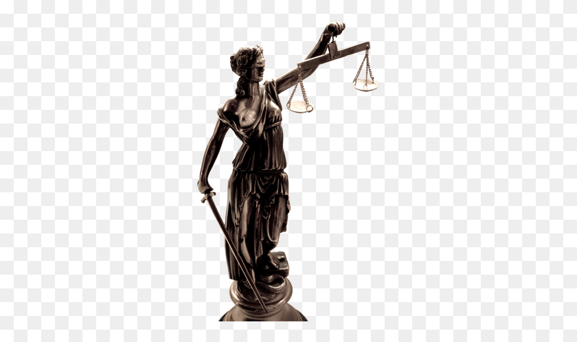 269x438 Lady Justice Accident Injury Attorney Lalezary Law Firm - Lady Justice PNG