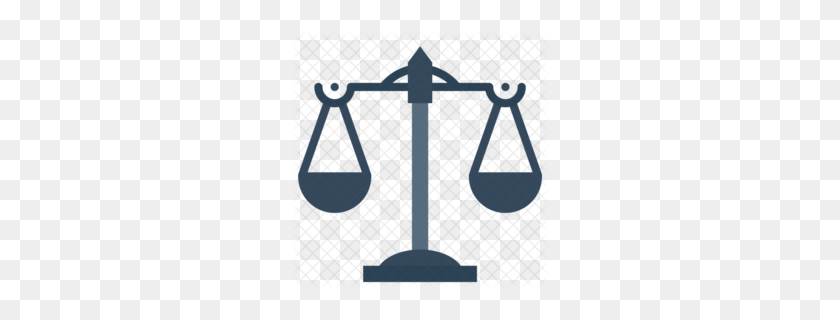 260x260 Lady Justice Clipart - Legal Scales Clipart