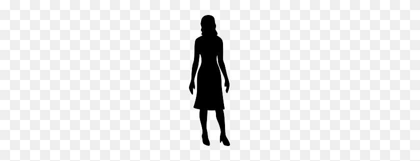 263x262 Lady Silhouette Clipart Free Clipart - People Silhouette PNG